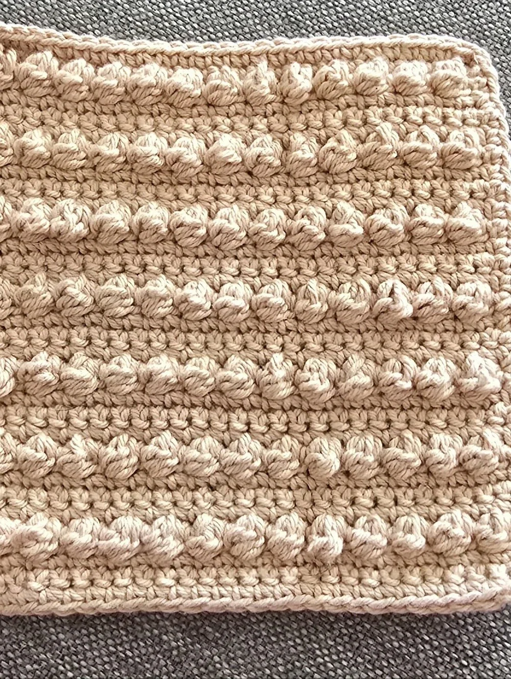Handmade Cotton Textured Dishcloth Set of 3 Multicolor Fall Farmhouse Kitchen